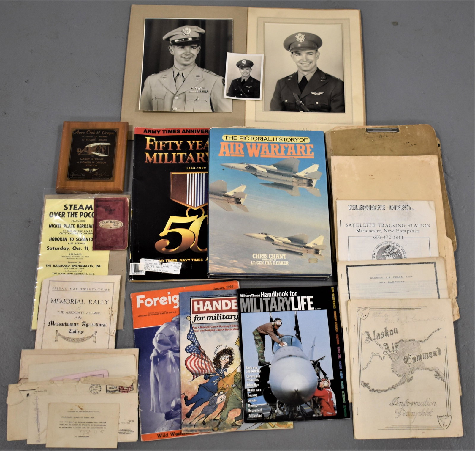 Ephemera: MILITARY AND TRANSPORTATION - A FLAT - USED, IMPERFECTIONS