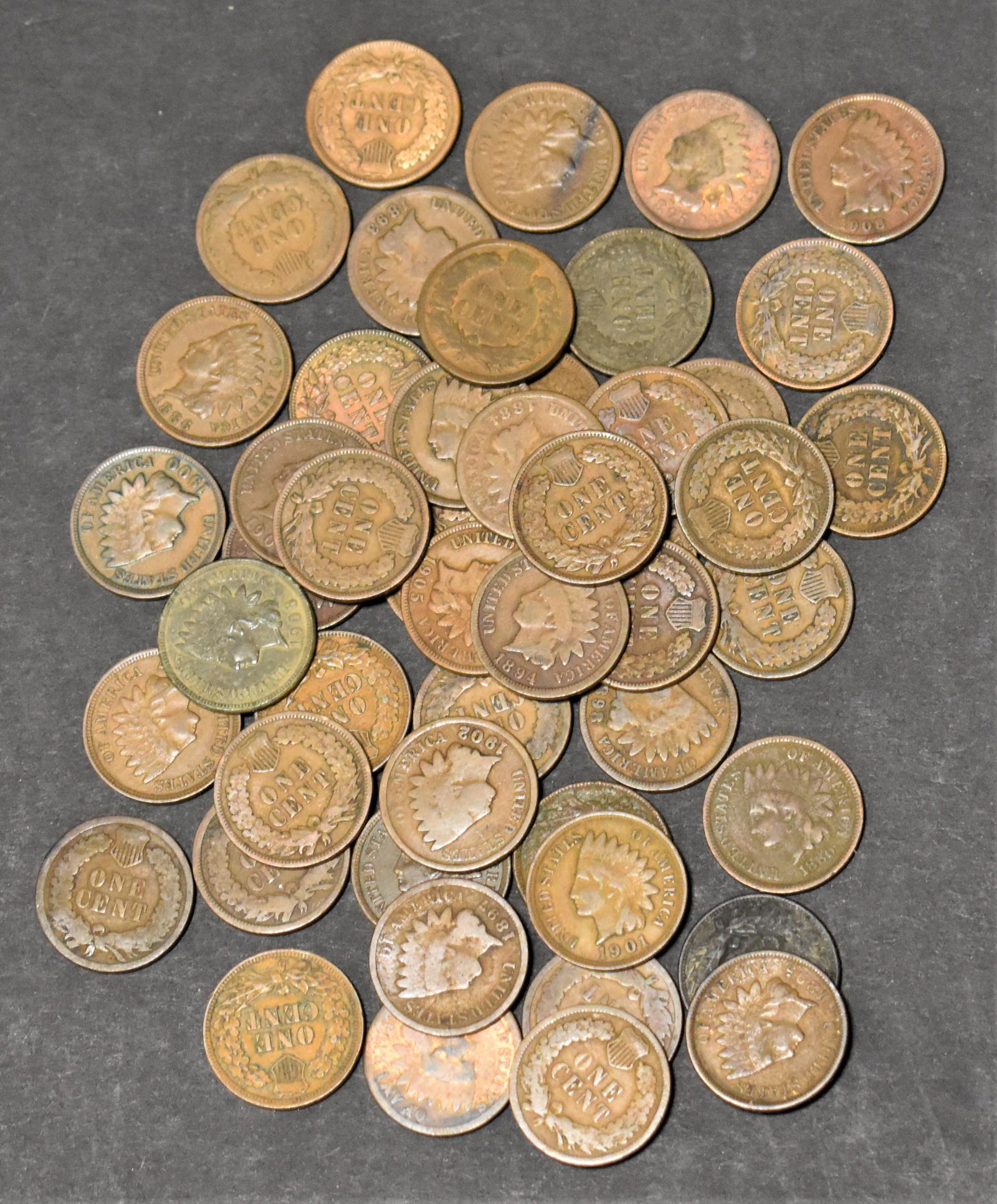 49 - Misc Indian Cent Coins (1 of 1)