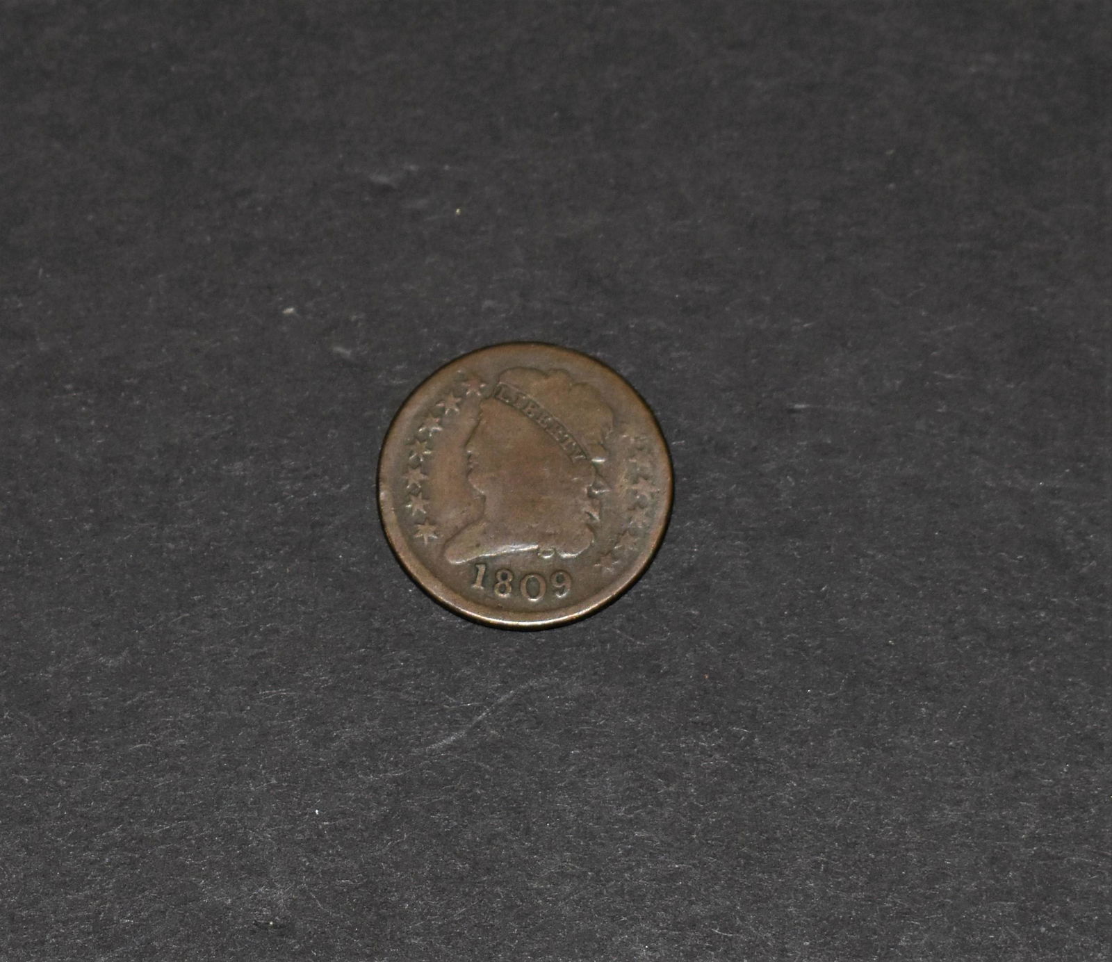 1809 - Bust Half Cent (1 of 2)