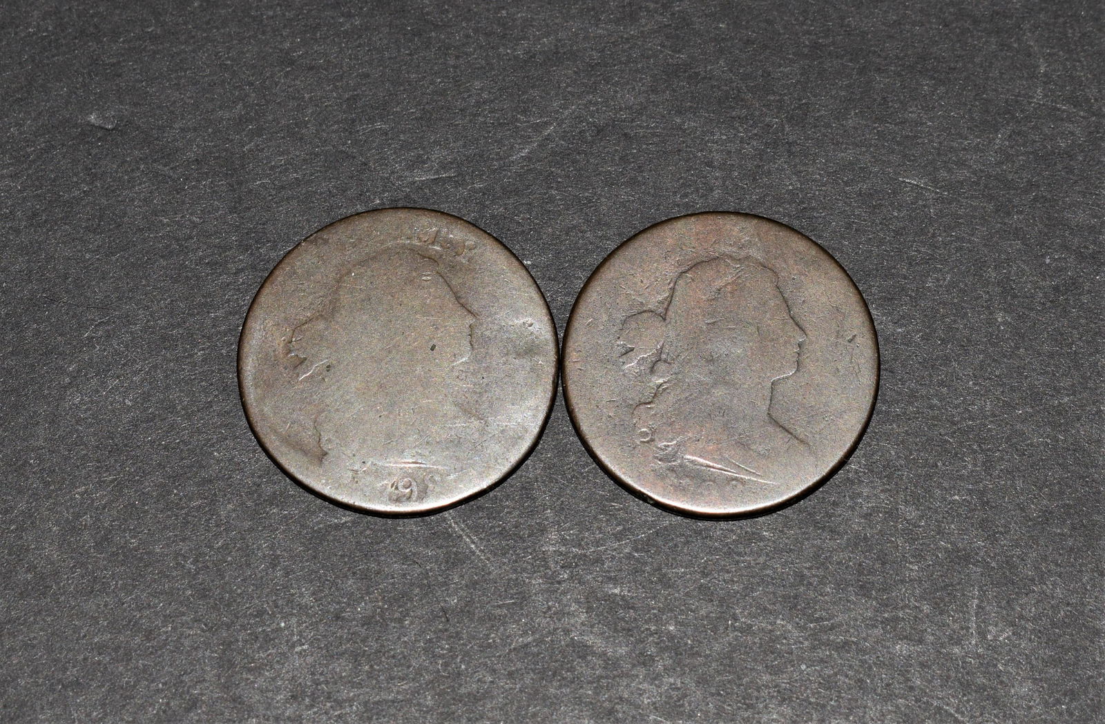 Lot of (2) Large Cents (1 of 2)