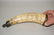 20A: 19TH CENT. SCRIMSHAW CARVED POWDER HORN - 3