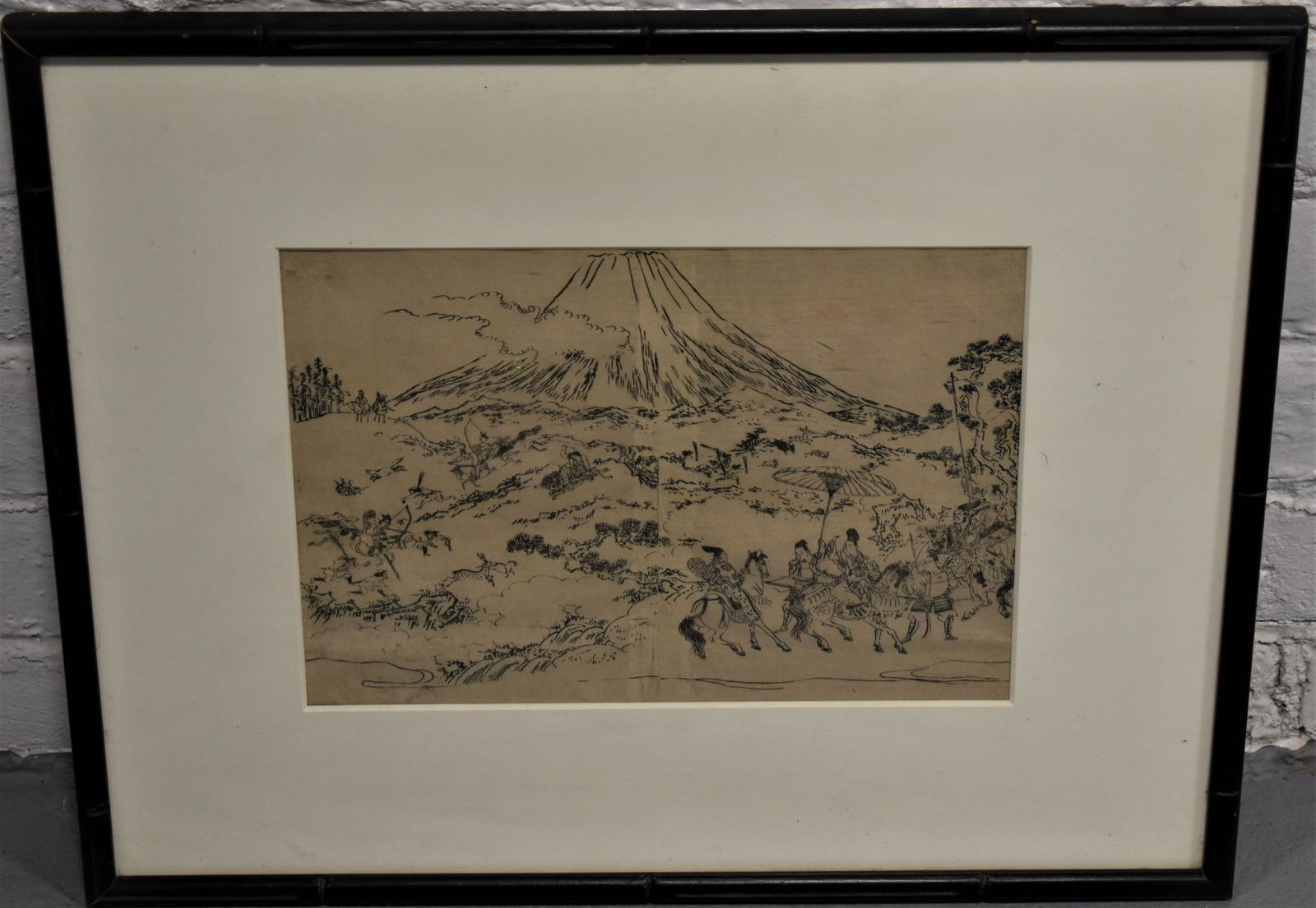 Vintage Chinese Pen and Ink Drawing (1 of 1)