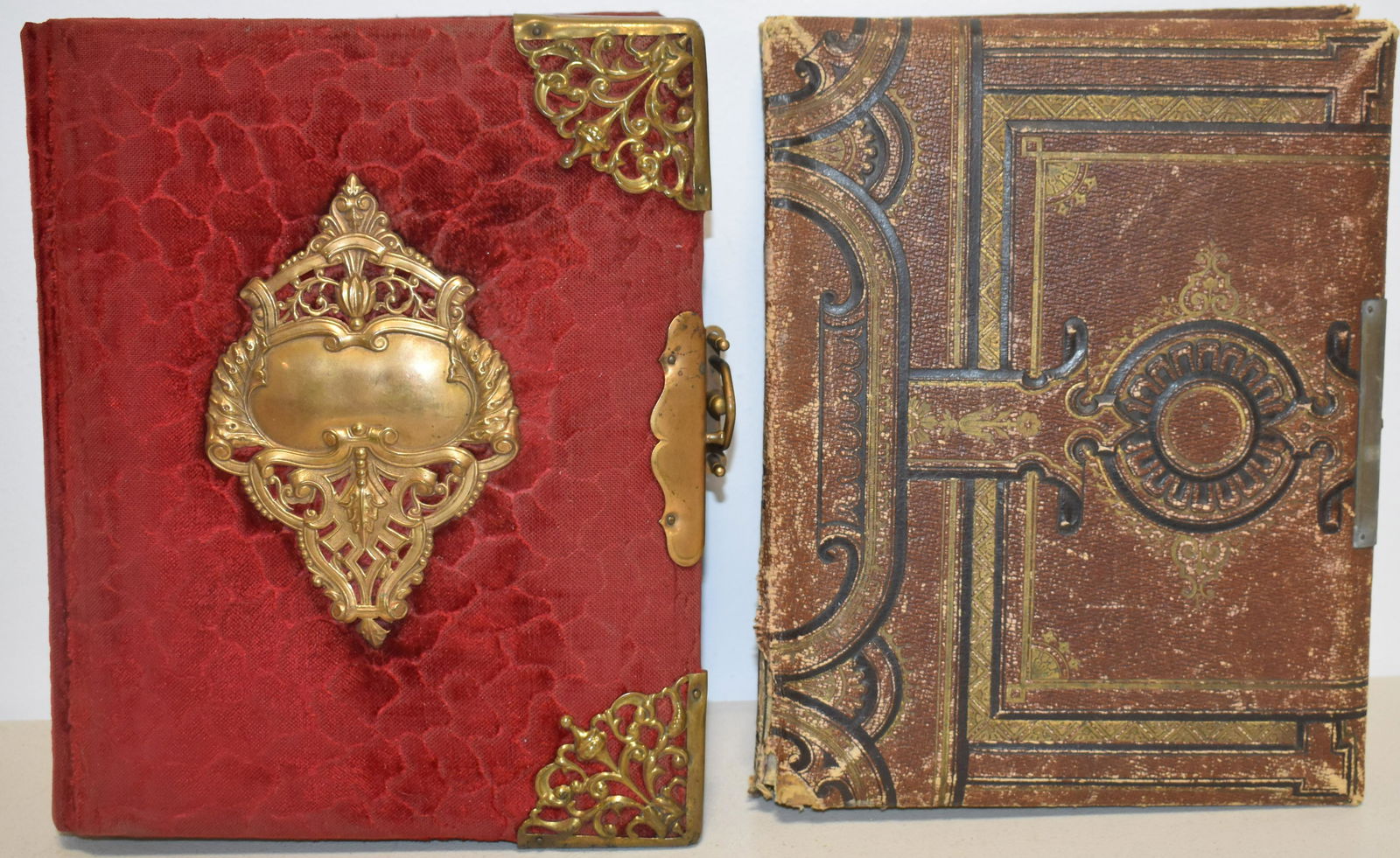 (2) Victorian Photo Albums (1 of 6)