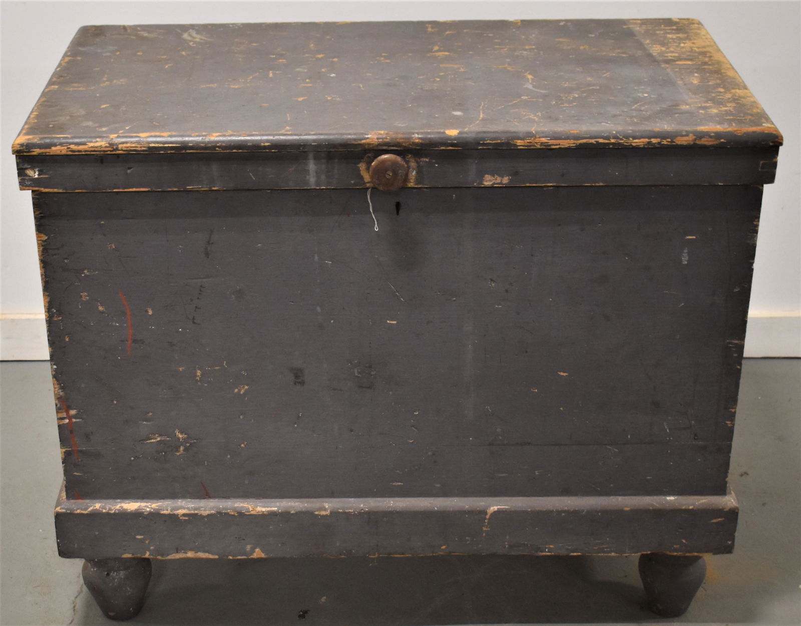 19th Century Painted Ice Chest (1 of 4)