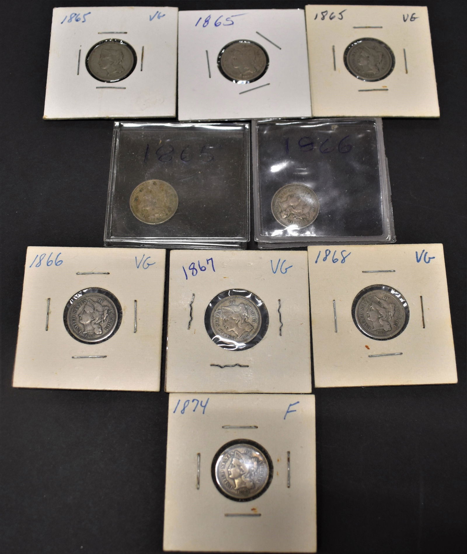 9 - 3 Cent Coins (1 of 1)
