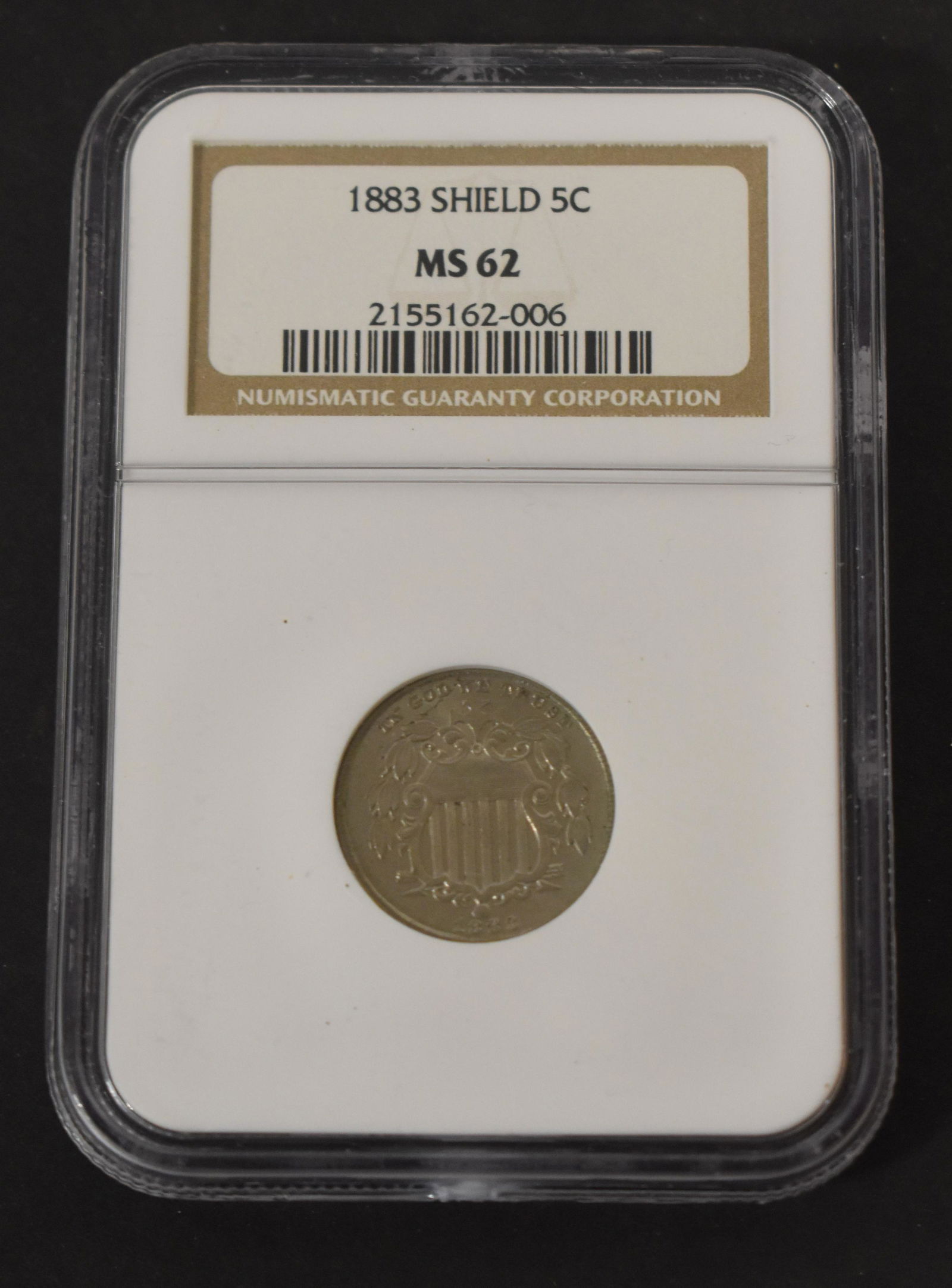 1883 U.S. Shield Nickel (1 of 2)