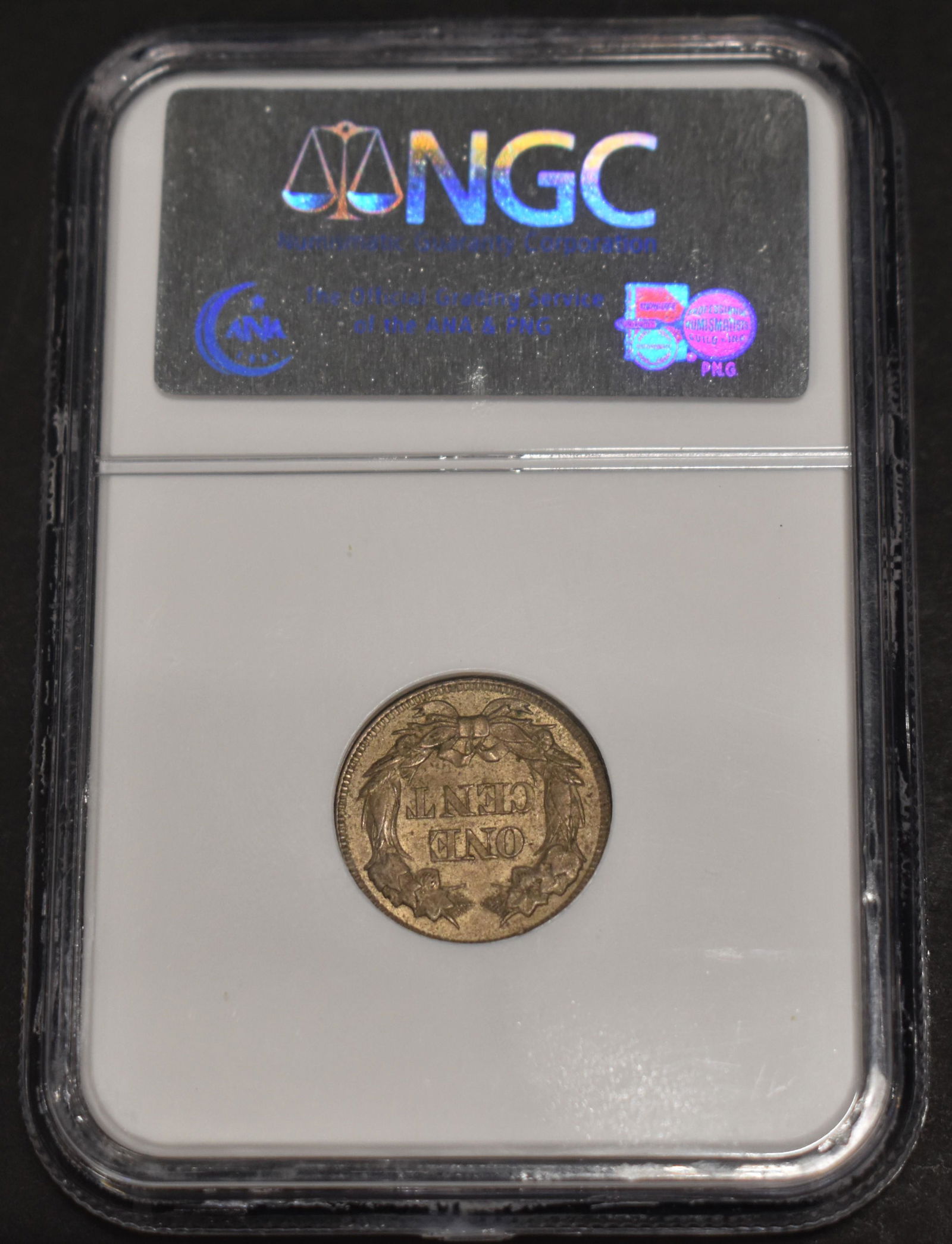 1857 U.S. Eagle One Cent (1 of 2)