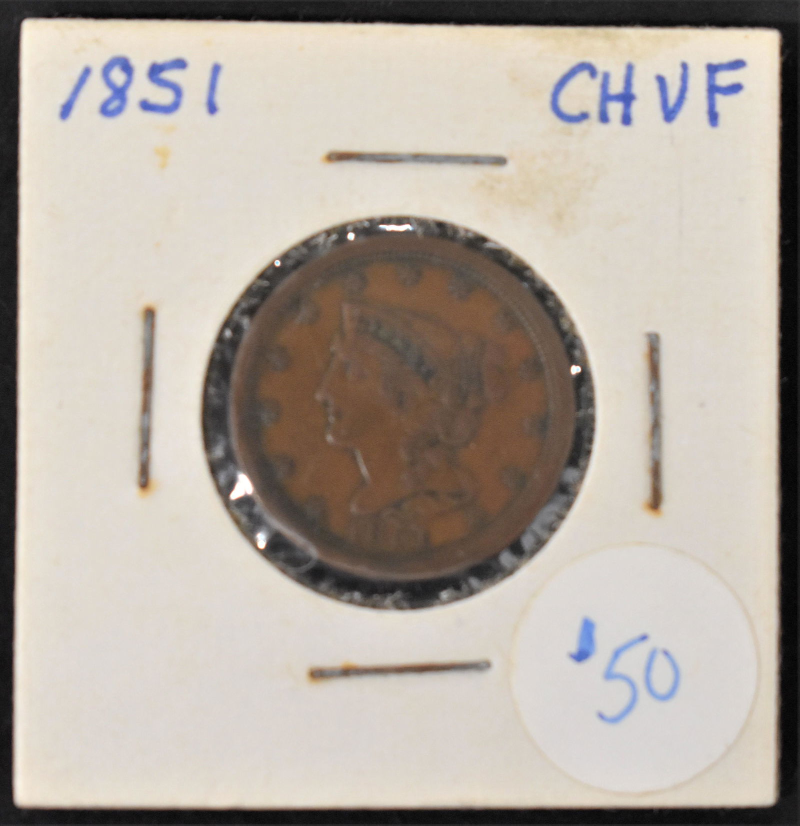 1851 U.S. Half Cent (1 of 2)