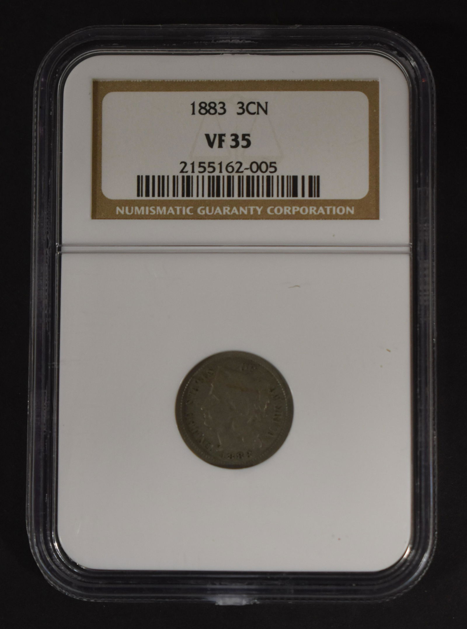 1883 3 Cent Coin (1 of 2)