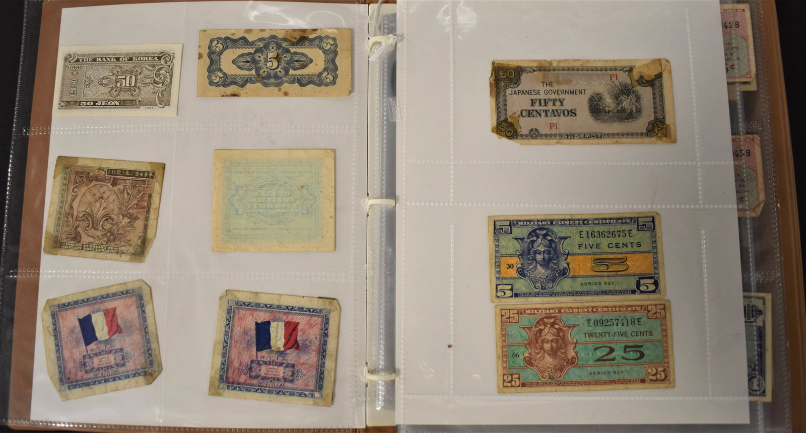 Album of 60 Foreign Bills (1 of 4)