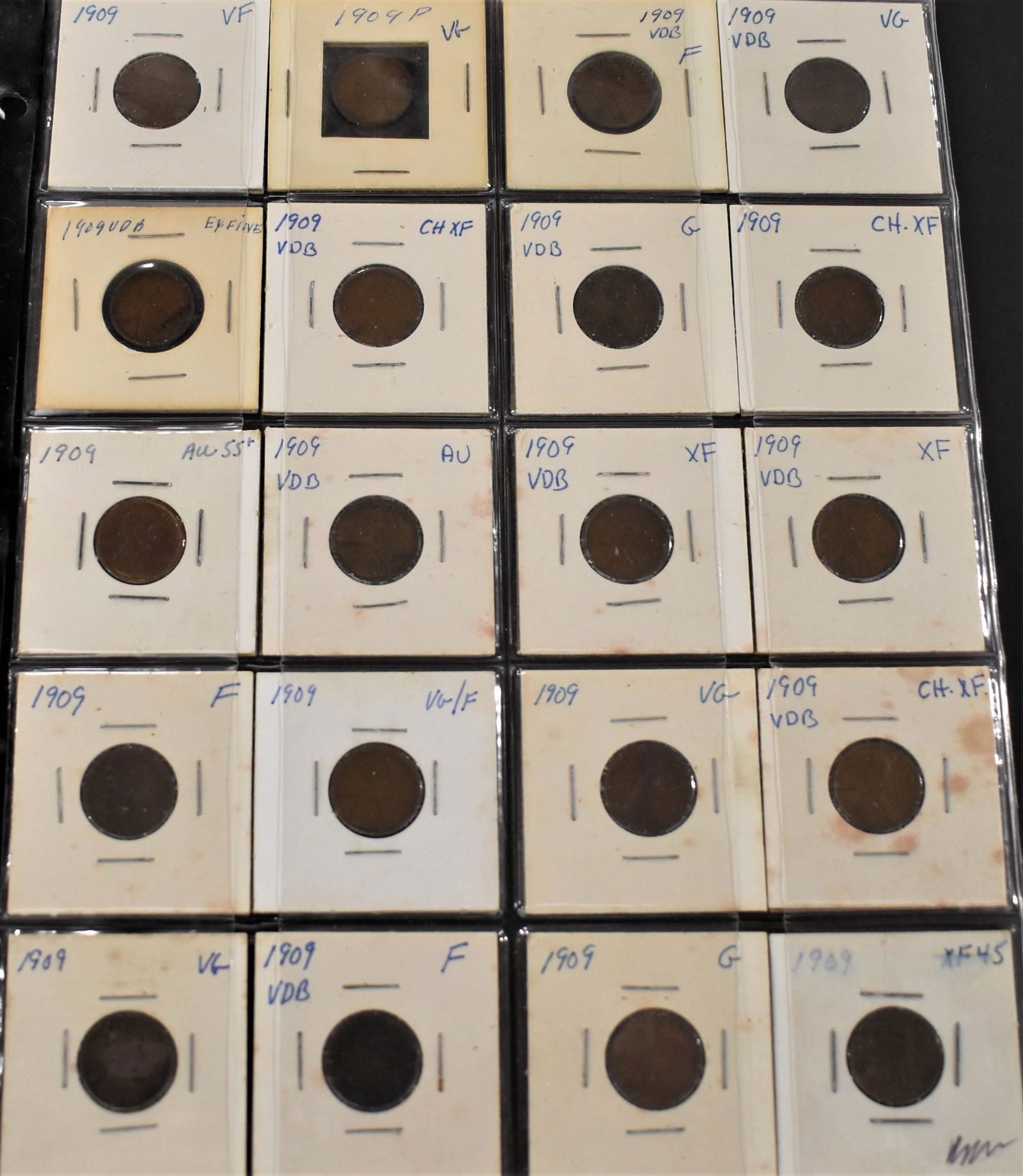 20 Lincoln Cents (1 of 2)