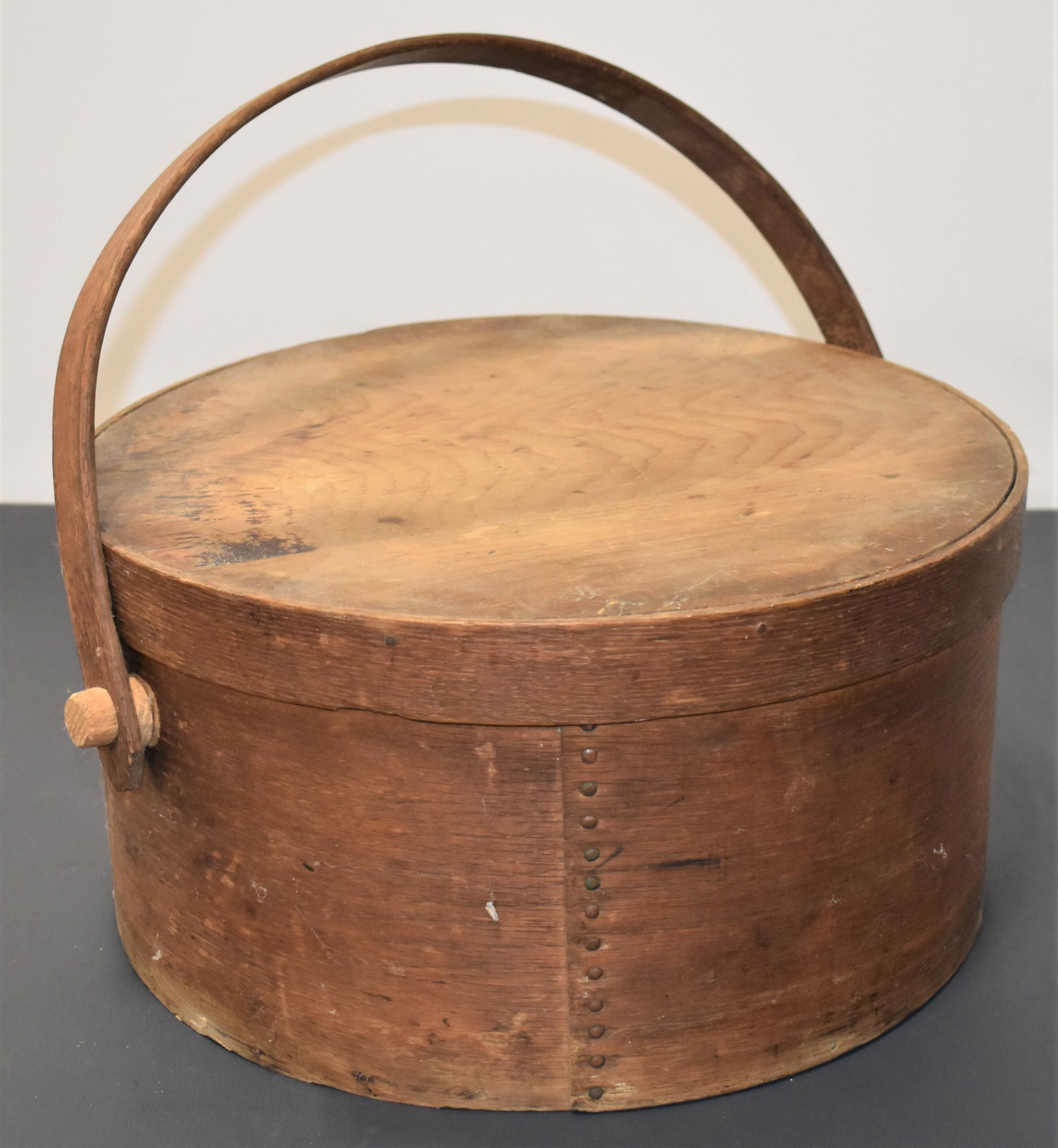 Large 15" Wooden Pantry Box W/ Handle (1 of 2)