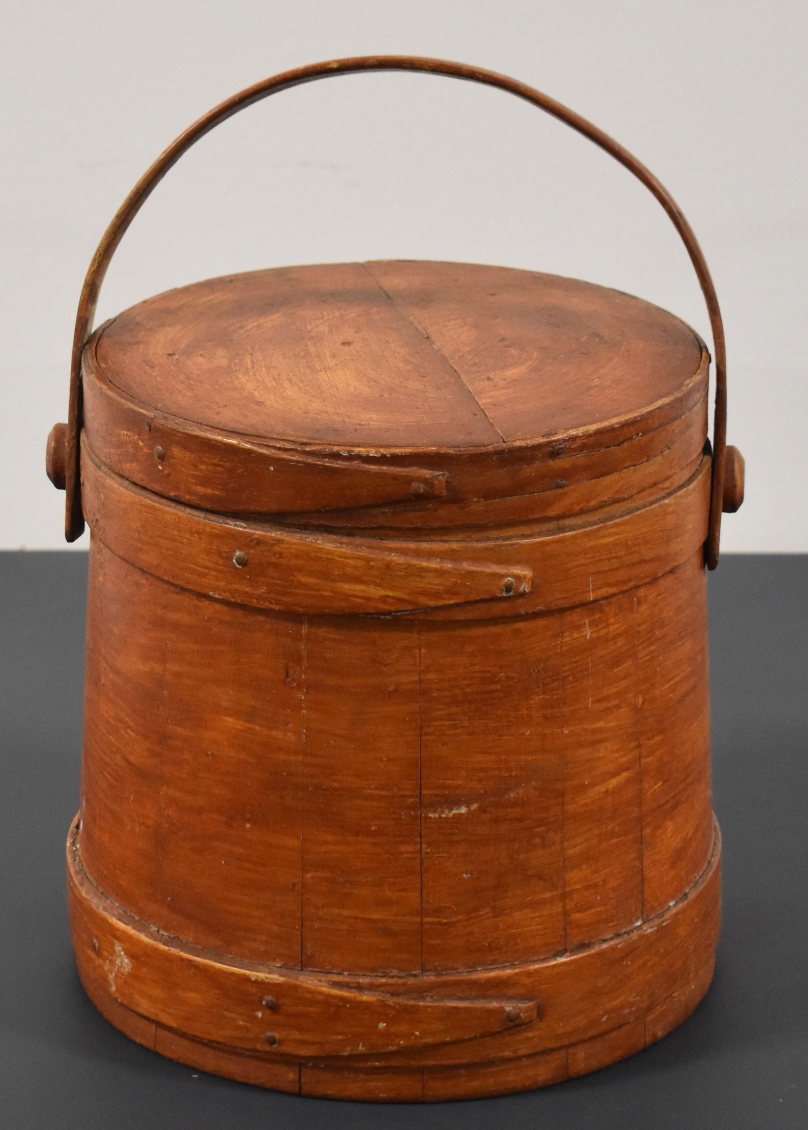 19th Century Grain Painted Firkin (1 of 2)