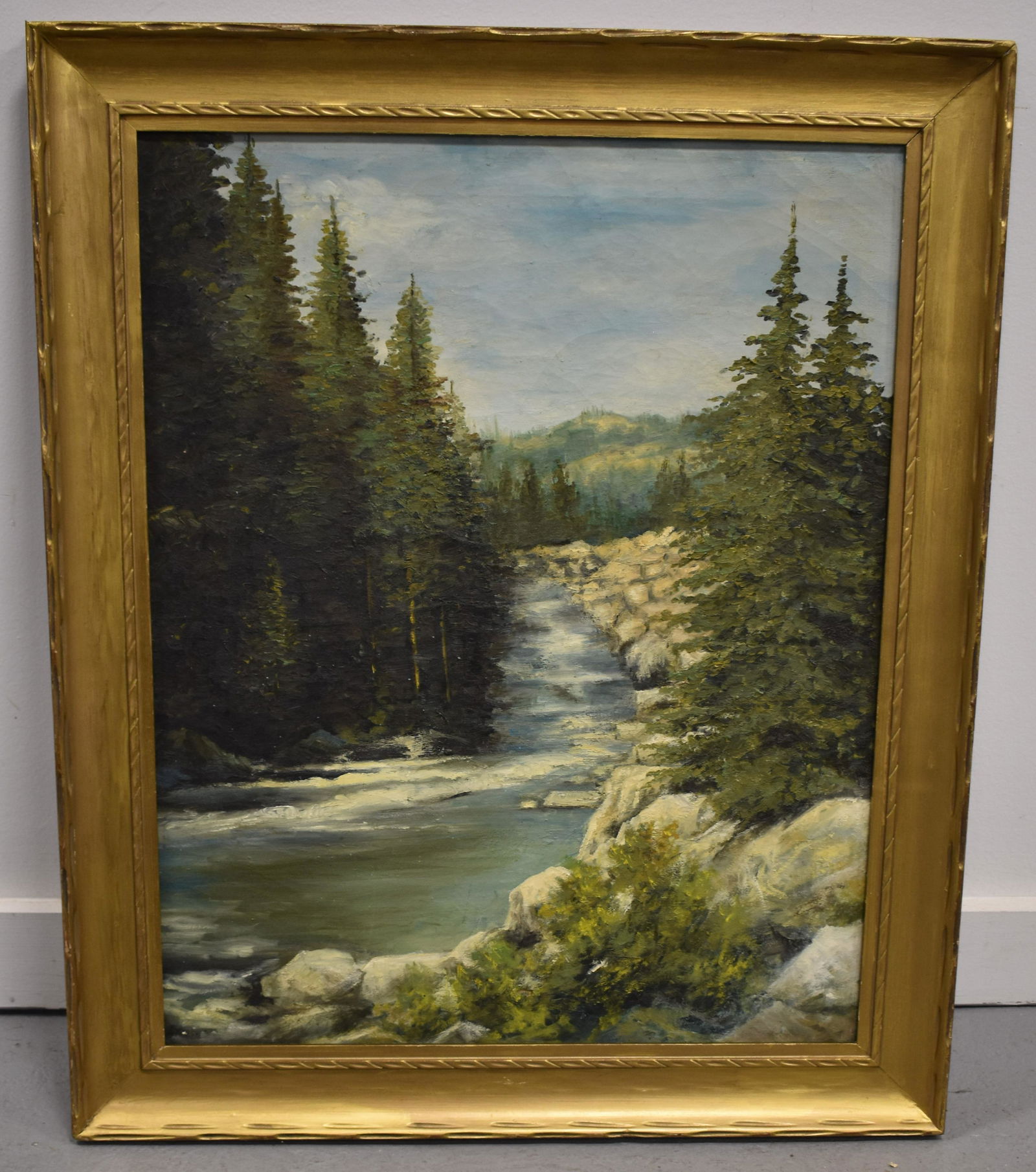 Adirondack Style Landscape Painting (1 of 4)