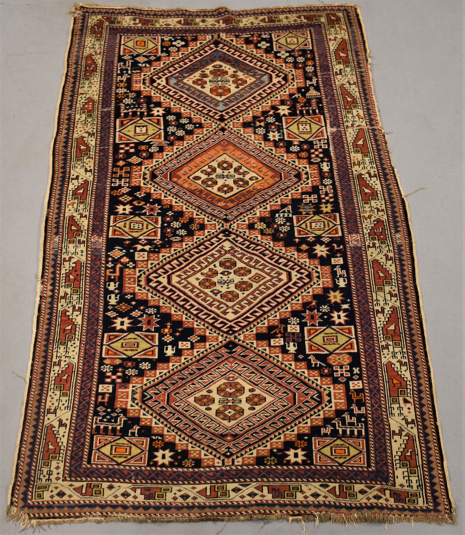 Caucasian Oriental Long Rug (1 of 2)