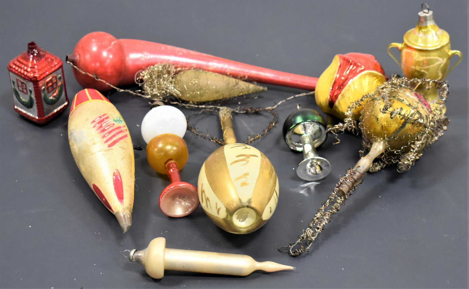 Vintage Glass Christmas Ornaments (1 of 4)