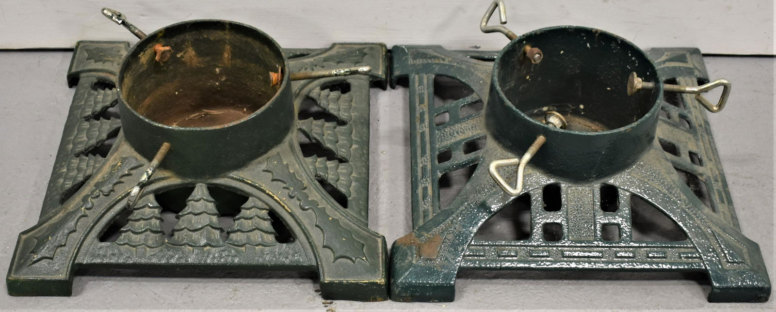 (2) Cast Iron Christmas Tree Stand (1 of 2)