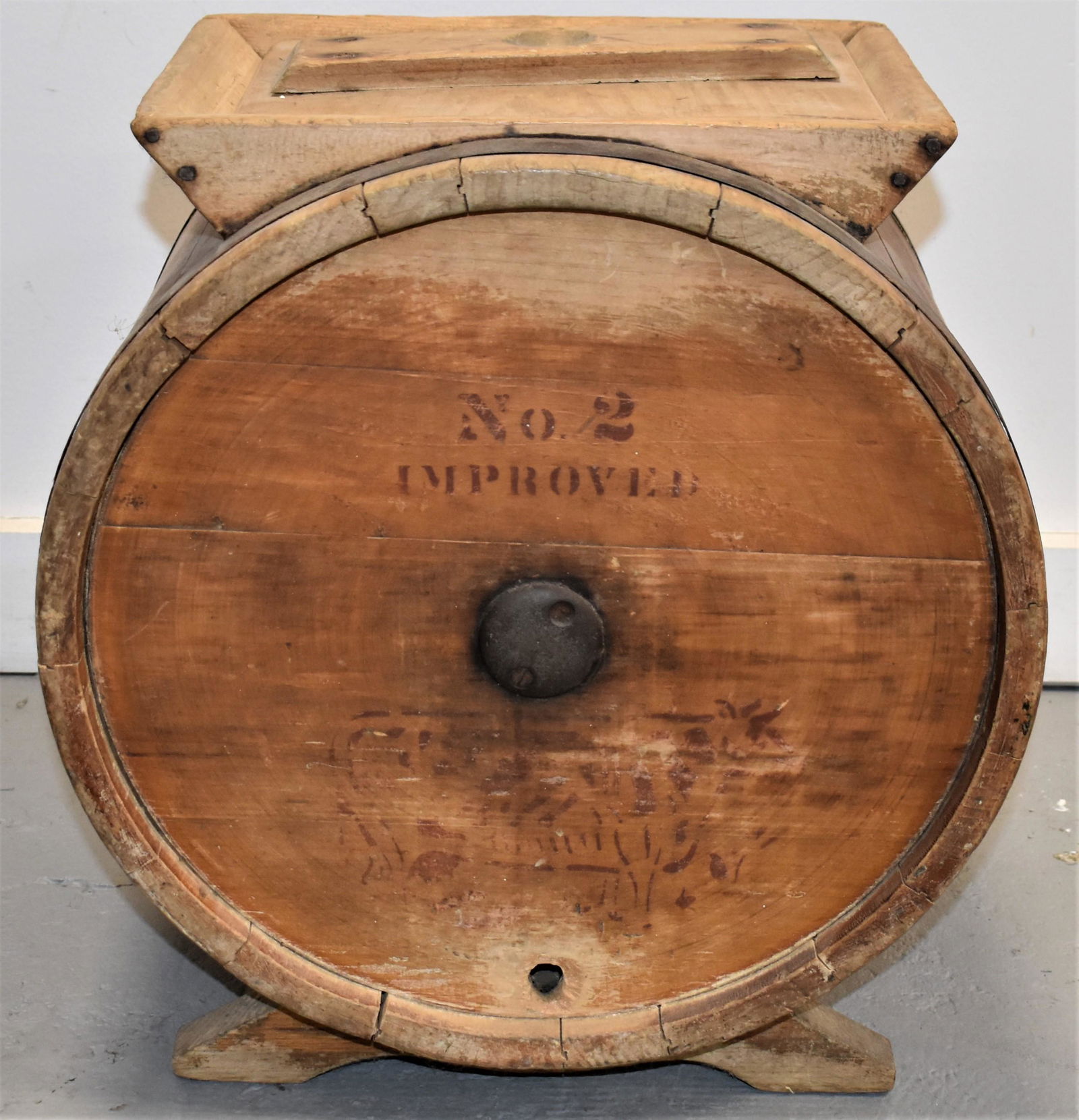 No. 2 Improved Wooden Butter Churn (1 of 3)
