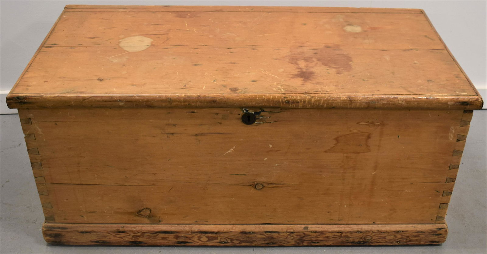 19th Century Pine Blanket Box (1 of 4)