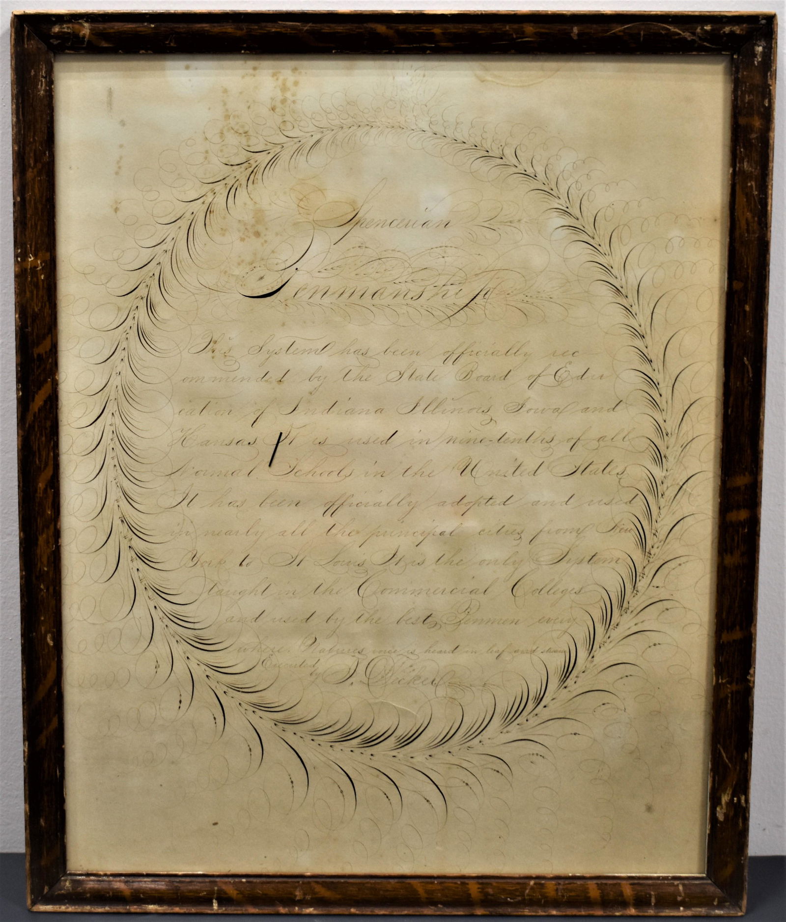 19th Century Calligraphy (1 of 2)