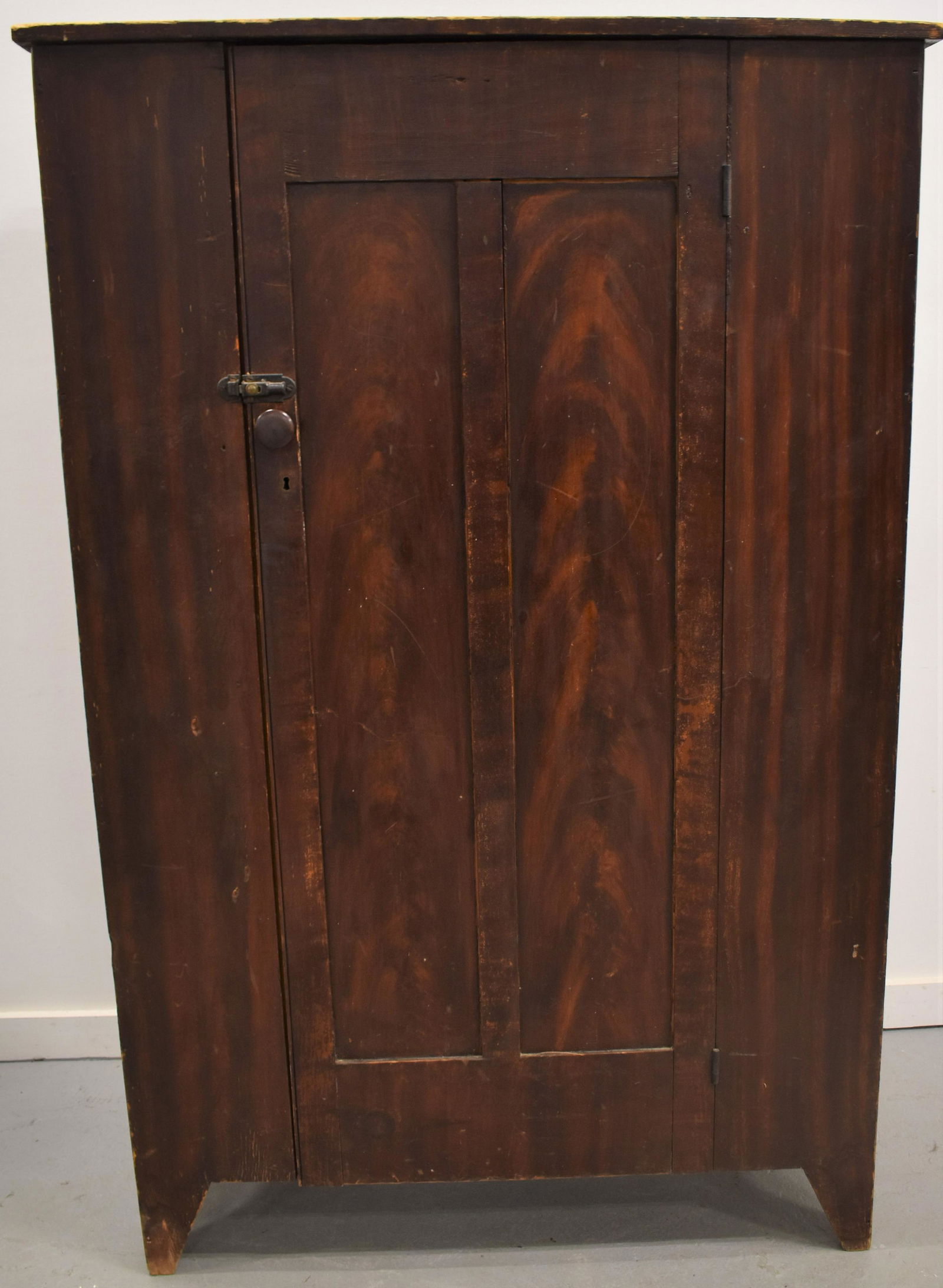19th Century Painted N.E. Jelly Cupboard (1 of 5)