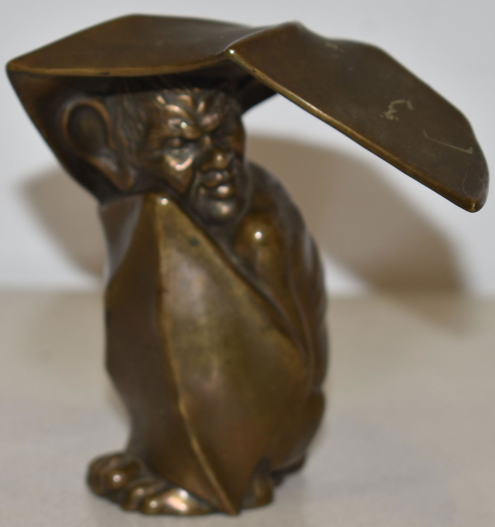 M. HOSCH BRONZE BATMAN FIGURE (1 of 3)