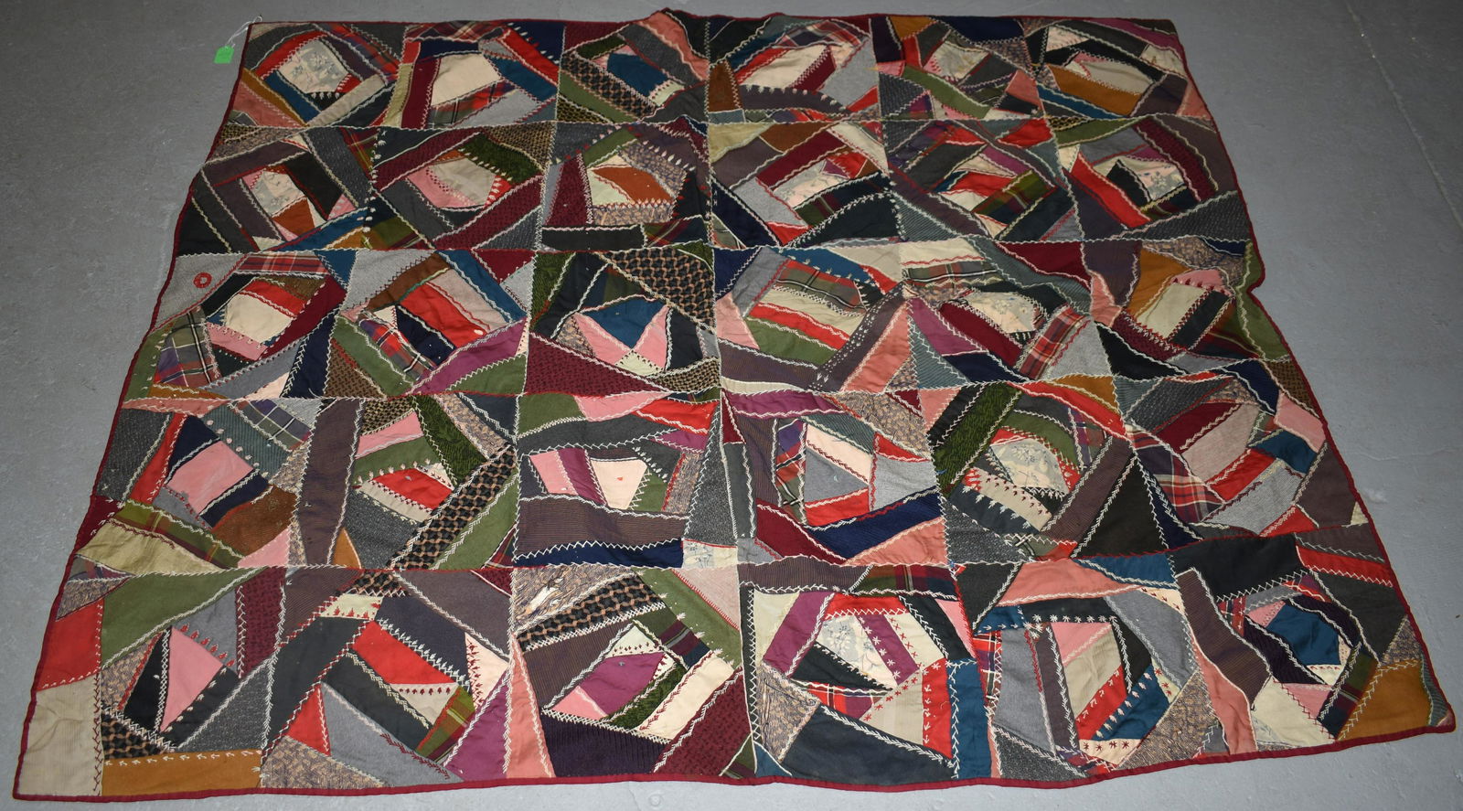 SM. VICTORIAN CRAZY QUILT (1 of 2)