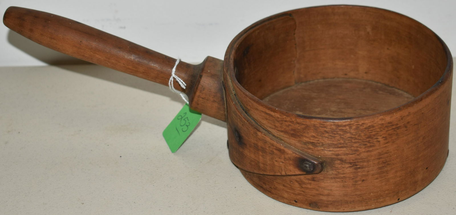 19TH CENT SHAKER FINGER BANDED DIPPER (1 of 2)