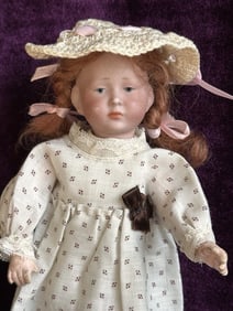 Antique German 7” Kammer Reinhardt 101 Marie Bisque Head Doll