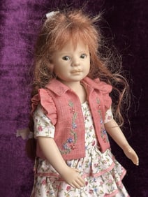 Collectible 10.5" Vinyl Cloth Heidi Plusczok Doll Nadine LE 120