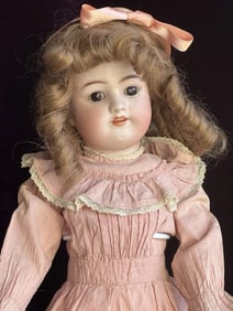 Antique German 21" Simon Halbig 550 Bisque Head Doll