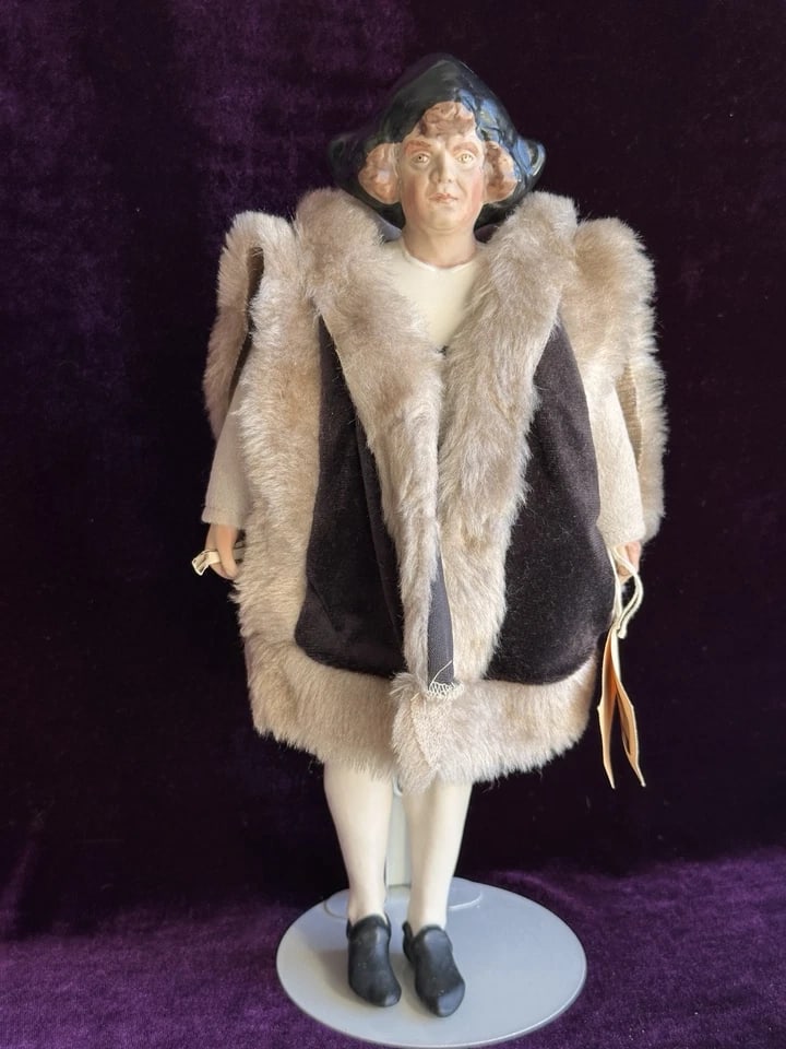 Vintage 13" Porcelain Christopher Columbus Doll by Kathy Redmond (1 of 4)
