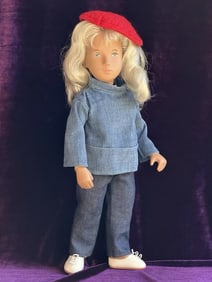 Vinyl Trendon Sasha Blonde Sailing Suit Girl Doll England with Tag Box #110