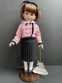 Collectible Tonner Vinyl Betsy McCall “Perfectly Suited" Doll with Tag