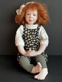 Collectible 14" Artist Doll Erin by Sandi McAslan LE 100