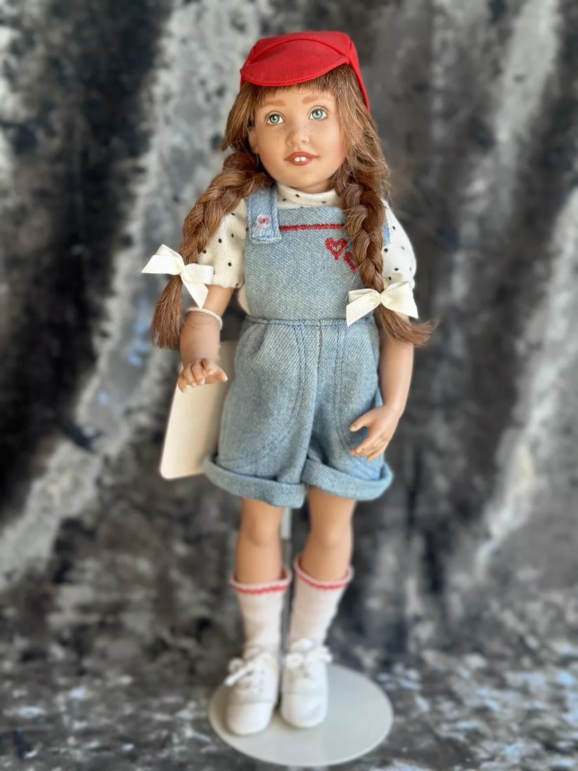 Collectible Vinyl 10" Emmy Lou Doll By Helen Kish (1 of 4)