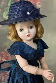 Vintage 1950’s Madame Alexander 20" Cissy Hard Plastic Doll