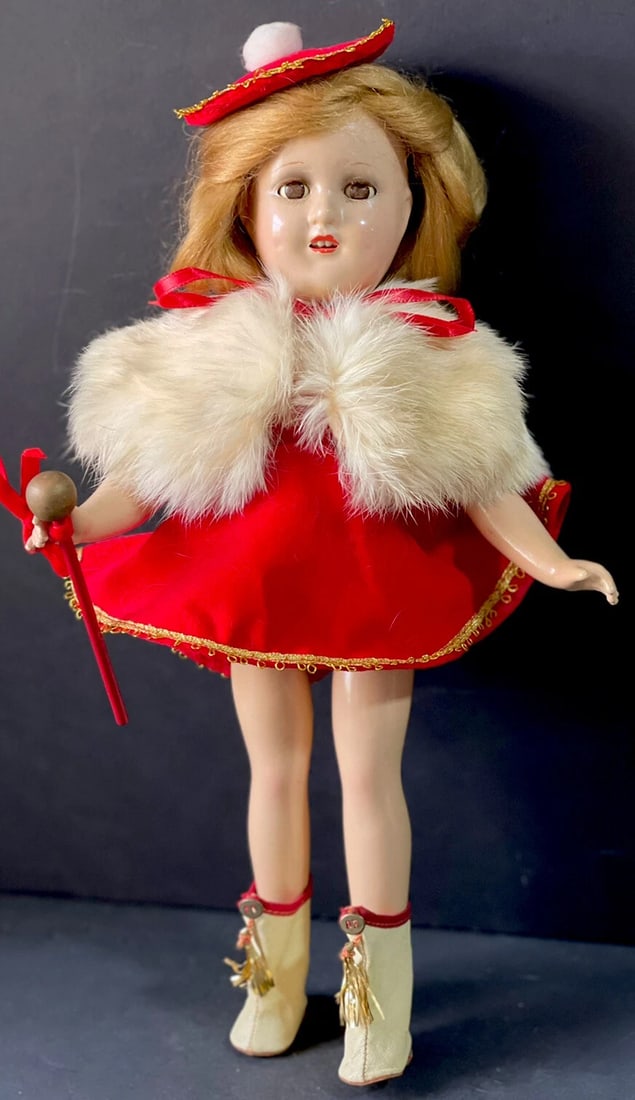 Vintage Madame Alexander 14" Sonja Henie Composition Doll (1 of 6)