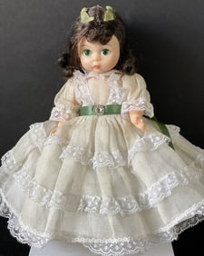 Vintage 1980’s Madame Alexander Gone With The Wind Scarlett 8" Doll