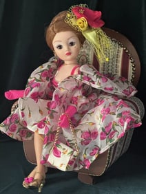 Madame Alexander “Tea Rose Cocktail Ensemble" Cissy 20" Doll Box/Tag/COA