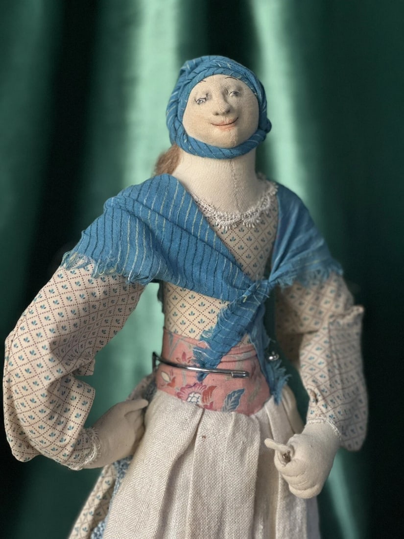 OOAK Artist Akira Blount Vintage Handmade 19” Doll (1 of 6)