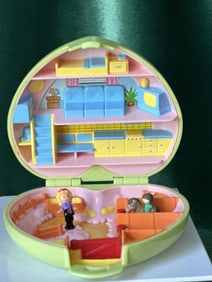 Vintage Bluebird Mattel Polly Pocket Polly's Pony Club Compact Playset 1989