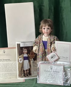 Wendy Lawton “The Dreamer” 14” Porcelain Doll Box/Tag/COA LE 500