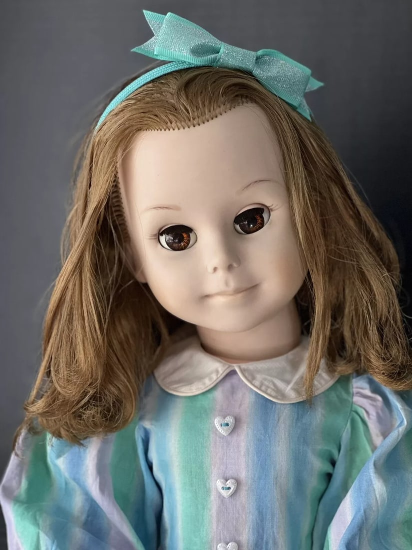 Rare Vintage American Character Betsy McCall 28” Doll Plepal Type Original Dress (1 of 5)