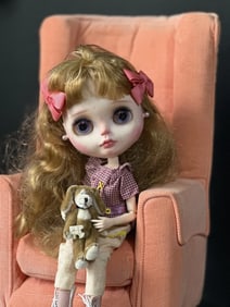 OOAK Custom Blythe 11” Artist BDJ Doll “My Little Puppy”