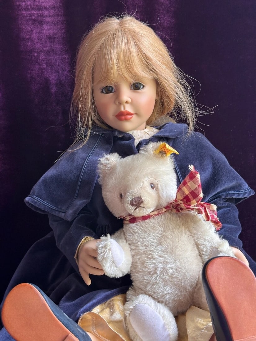 Vinyl 22" Doll Stephanie By Joke Grobben For Gotz 2000 LE 750 (1 of 15)