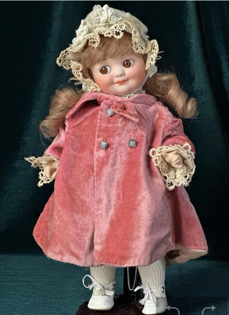 Vintage Reproduction of Antique German Armand Marseille Googly Eyes 11?? Doll (1 of 8)