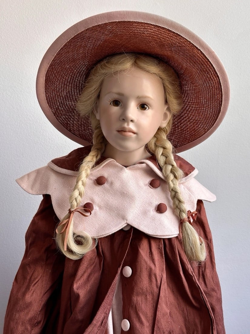 German 36" Hildegard Gunzel Wax Over Porcelain Camee Doll in Box LE USA 25 (1 of 20)