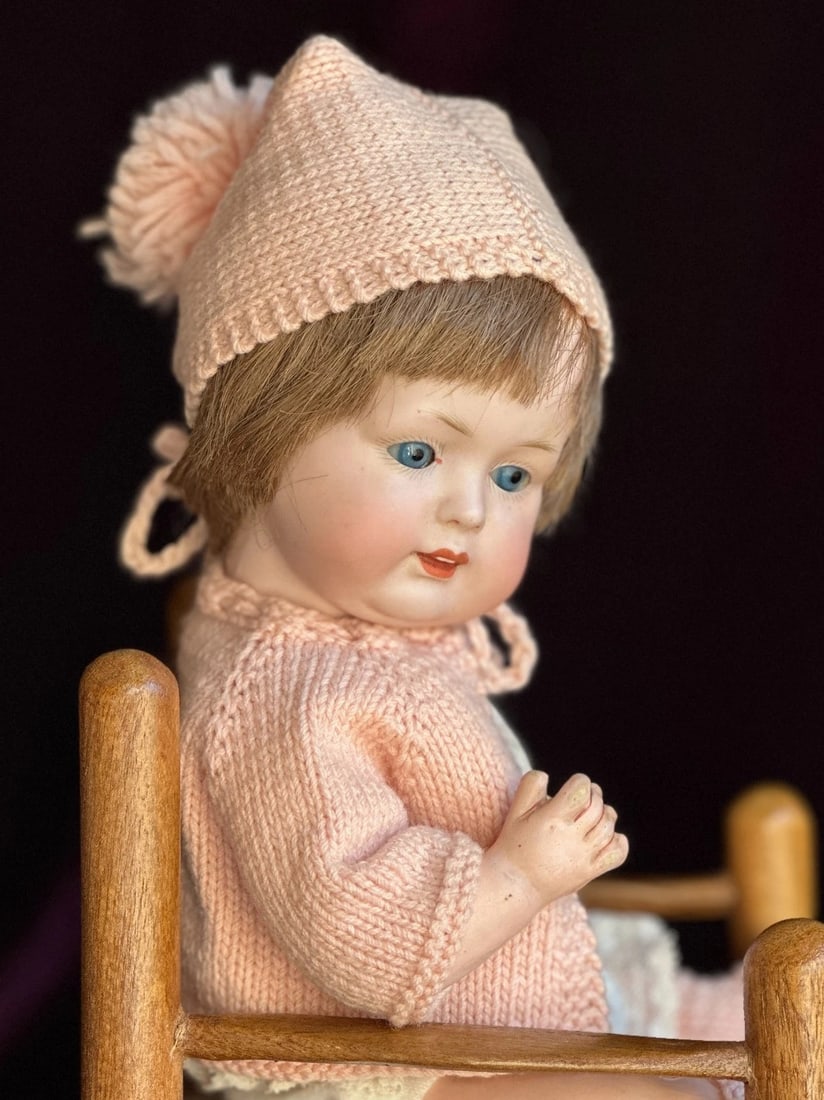 Rare Antique German 11" Bahr & Proschild 604 Bisque Head Baby Doll (1 of 16)