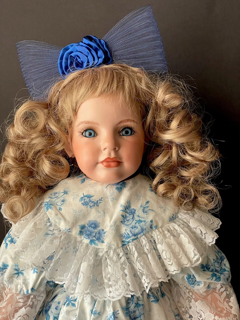Porcelain 27" Doll Danielle Mold by Donna Rubert (1 of 12)